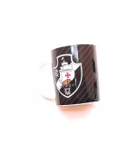 Caneca De Porcelana 320ml Do Vasco Oficial Licenciado